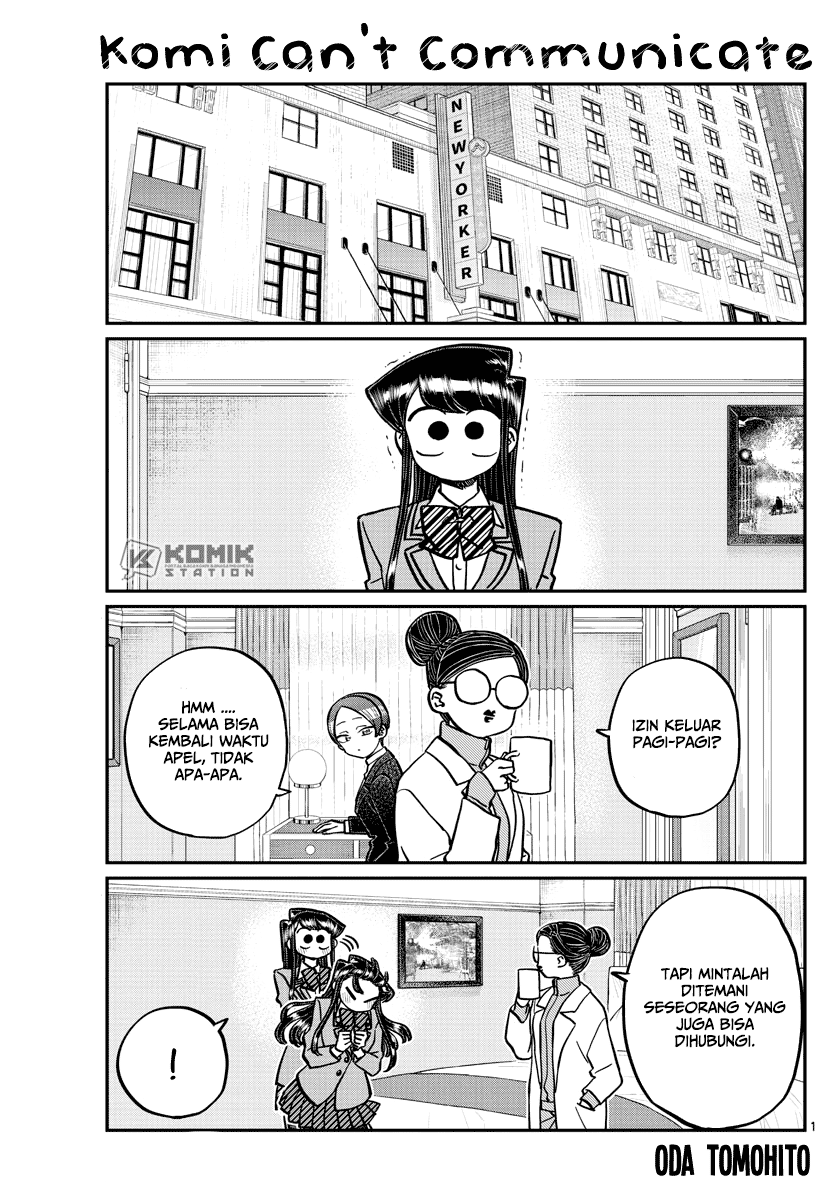 Baca Komi-san wa Komyushou Desu Chapter 284 Gambar 2