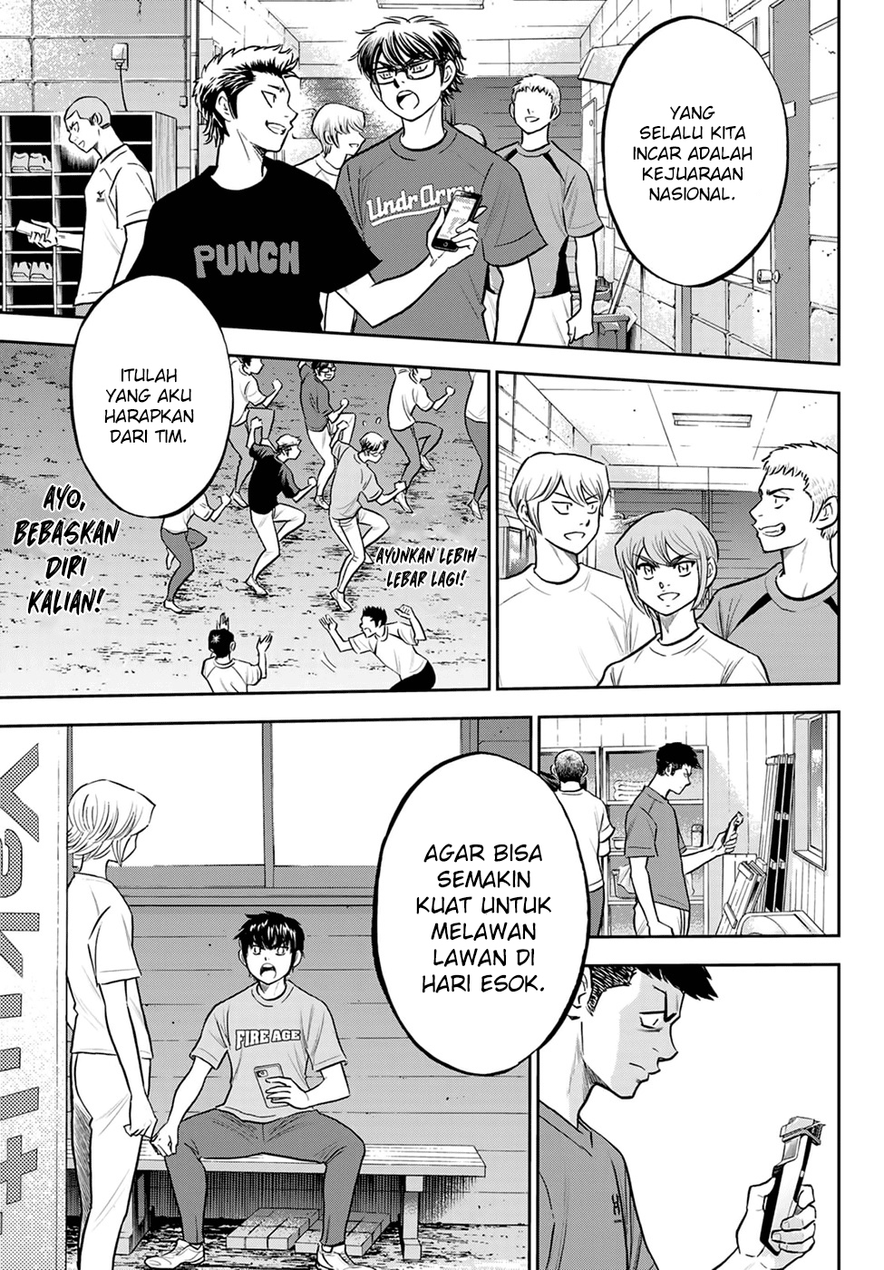 Diamond no Ace Act 2 Chapter 262 Gambar 17