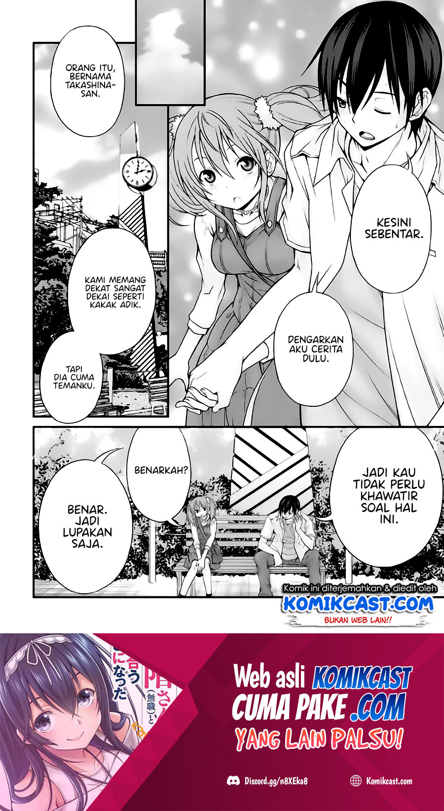 Baca Kirei na Kurokami no Takashina-san (Mushoku) to Tsukiau Koto ni Natta Chapter 09.3 Gambar 2