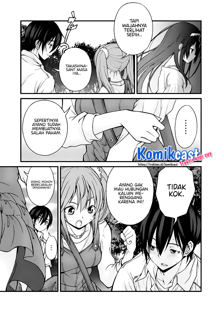 Kirei na Kurokami no Takashina-san (Mushoku) to Tsukiau Koto ni Natta Chapter 09.3 Gambar 3