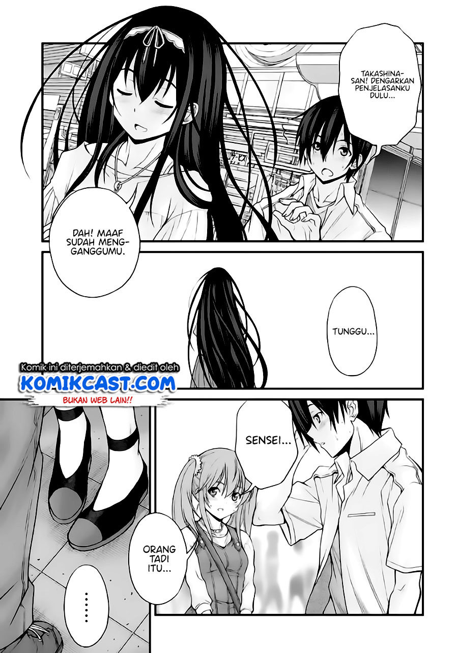 Kirei na Kurokami no Takashina-san (Mushoku) to Tsukiau Koto ni Natta Chapter 09.2 Gambar 8