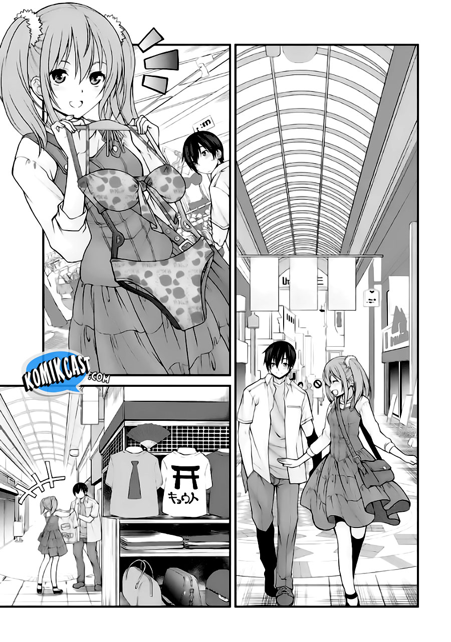 Kirei na Kurokami no Takashina-san (Mushoku) to Tsukiau Koto ni Natta Chapter 09.1 Gambar 8