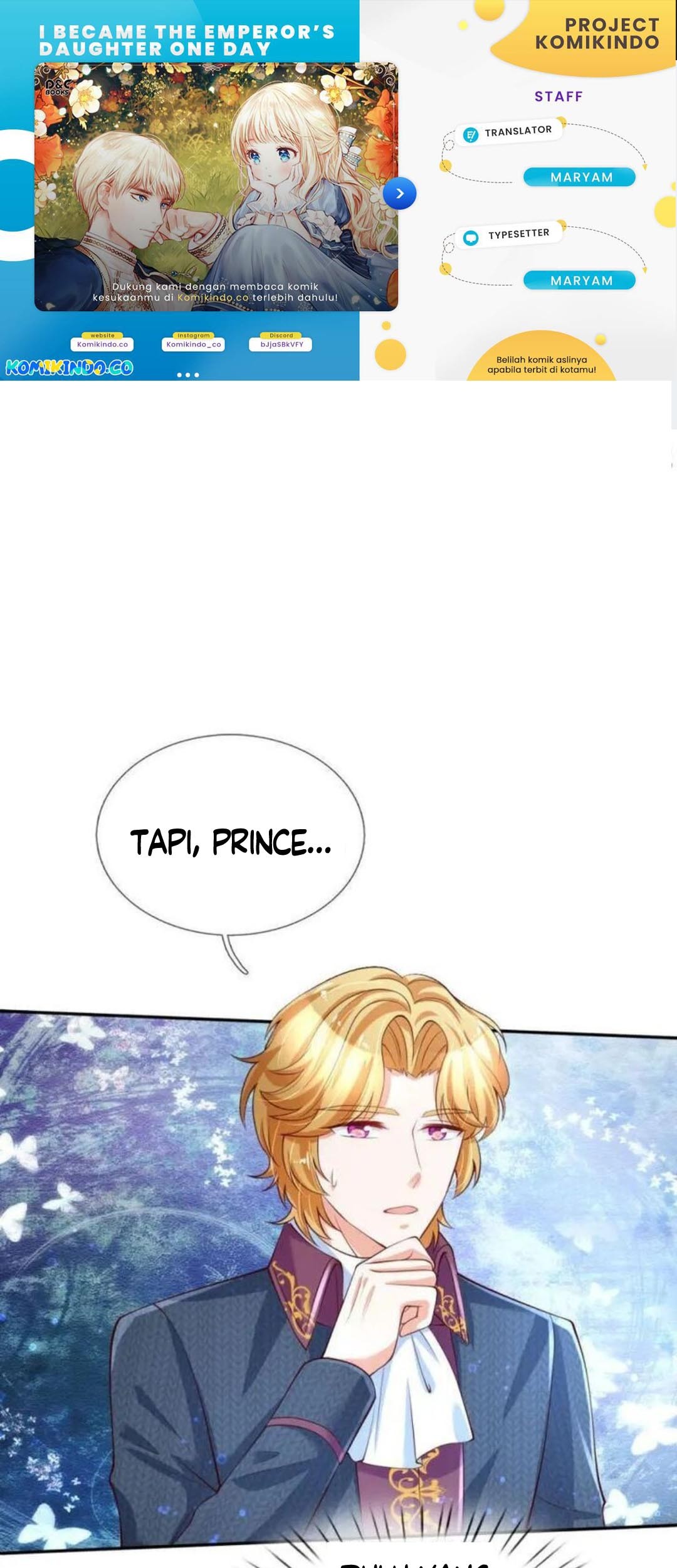 Baca Komik I Became The Emperor’s Daughter One Day Chapter 134 Gambar 1
