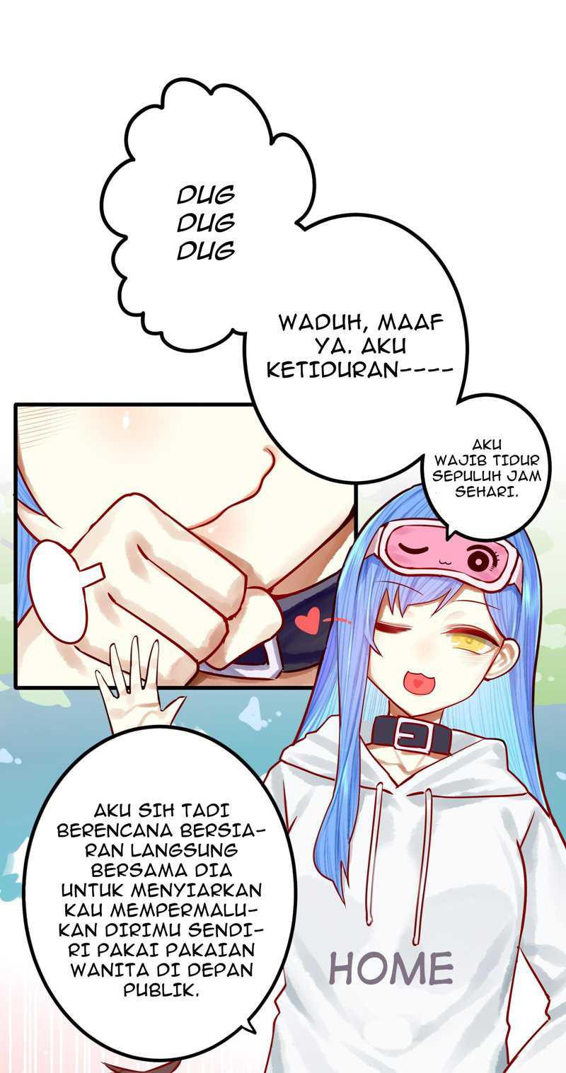 Miss, don’t livestream it! Chapter 40.2 Gambar 24