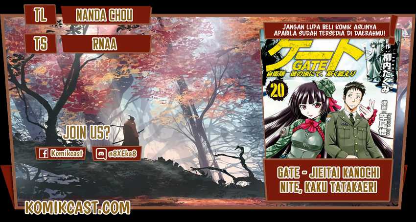 Baca Komik Gate – Jietai Kare no Chi nite Kaku Tatakeri Chapter 106 Gambar 1