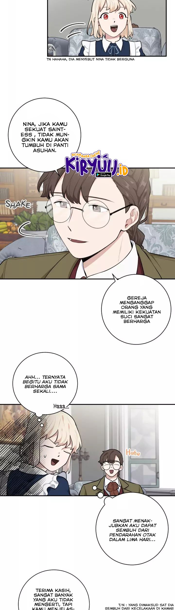 I Became a Maid in a TL Novel Chapter 23 Gambar 27