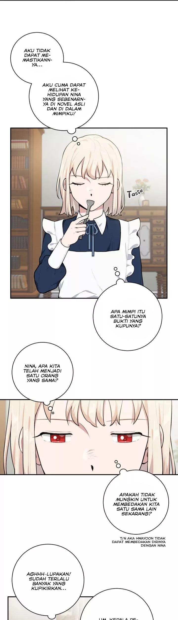 I Became a Maid in a TL Novel Chapter 23 Gambar 15