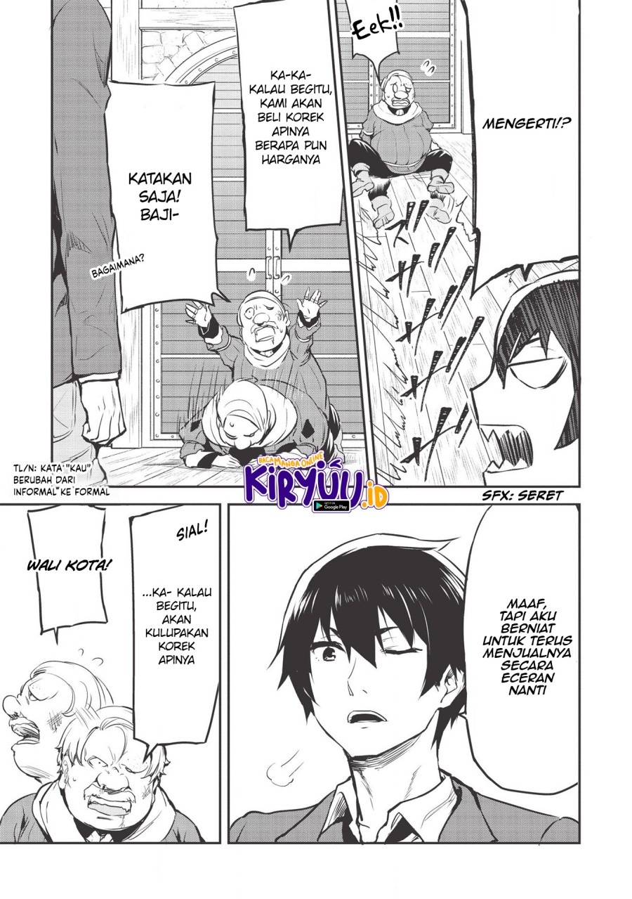 Itsu Demo Jitaku ni Kaereru Ore wa, Isekai de Gyoushoujin o Hajimemashita Chapter 16 Gambar 6