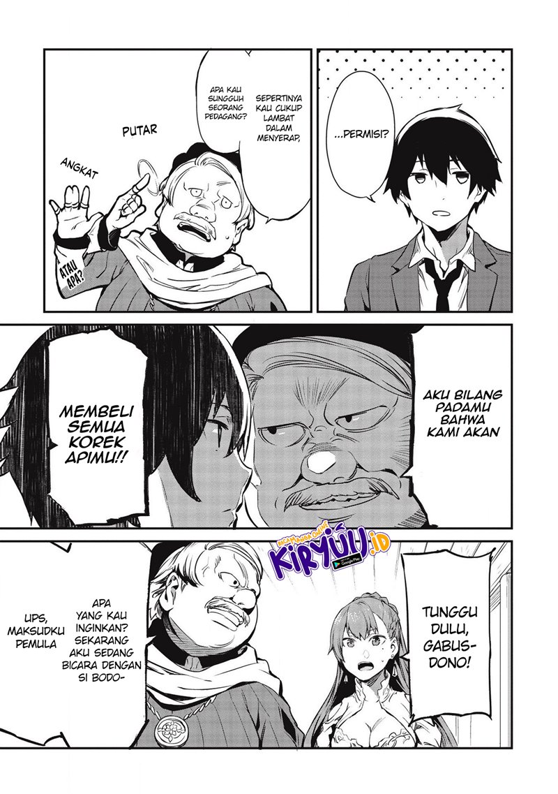 Itsu Demo Jitaku ni Kaereru Ore wa, Isekai de Gyoushoujin o Hajimemashita Chapter 15 Gambar 16