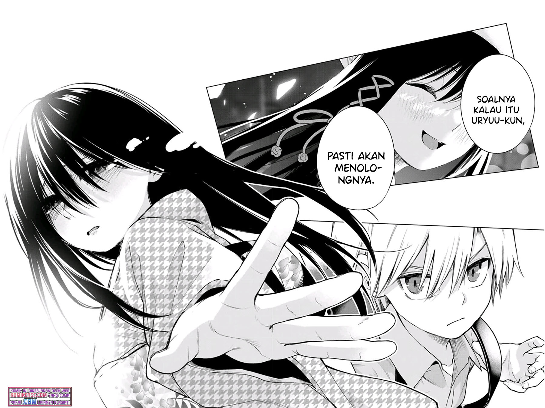 Amagami-san Chi no Enmusubi Chapter 38 Gambar 19
