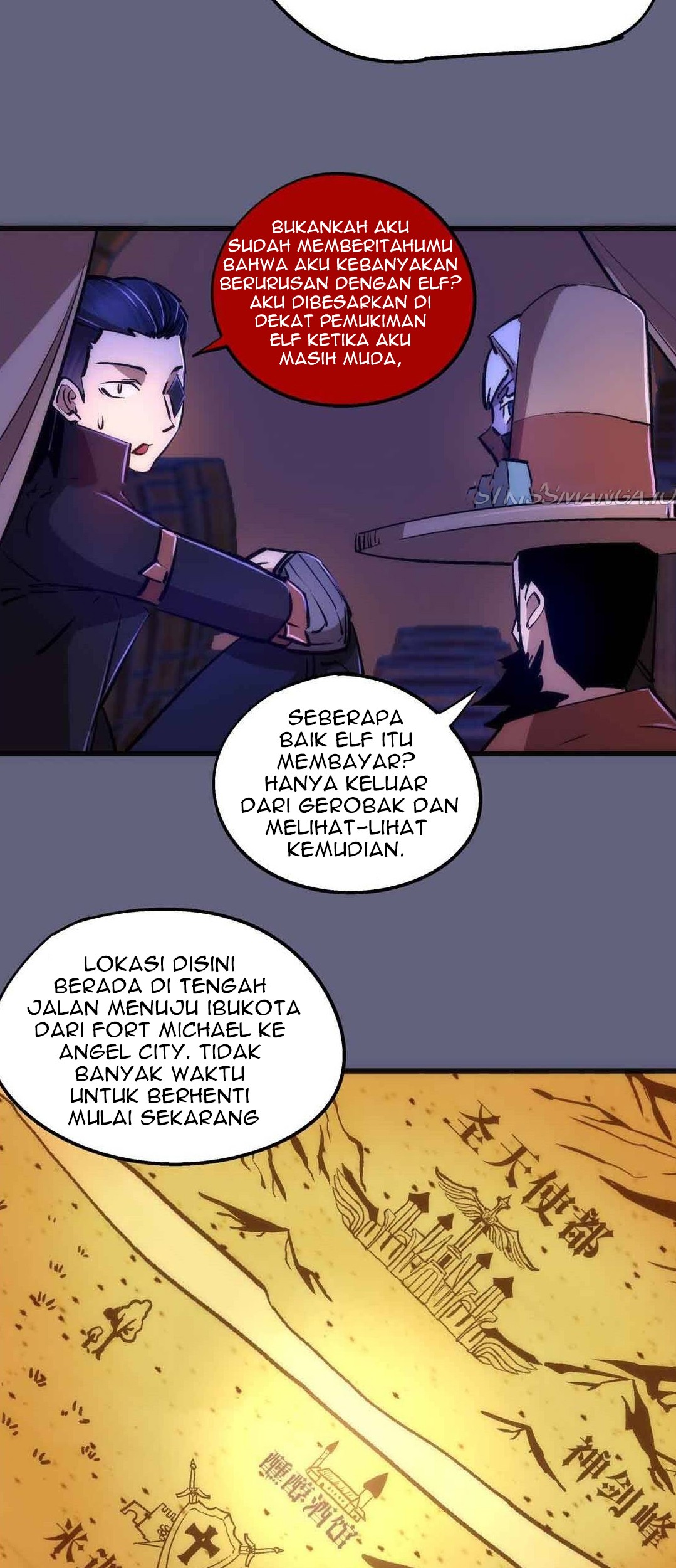 I’m Not The Overlord Chapter 80 Gambar 37
