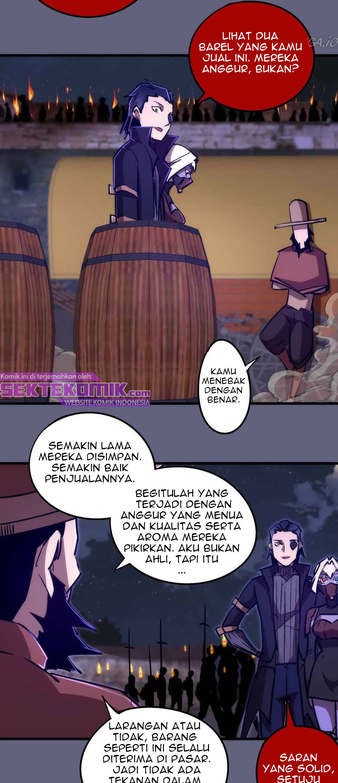 I’m Not The Overlord Chapter 80 Gambar 9