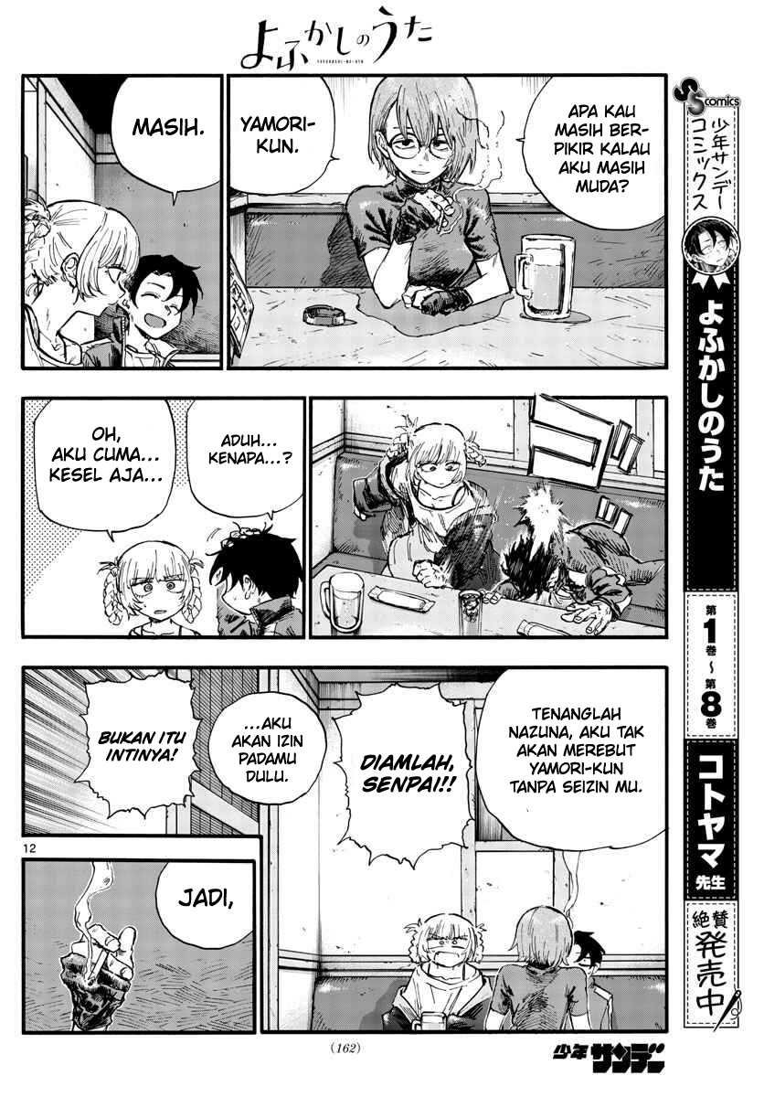 Yofukashi no Uta Chapter 95 Gambar 13