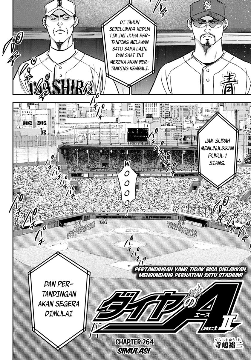 Diamond no Ace Act 2 Chapter 264 Gambar 5