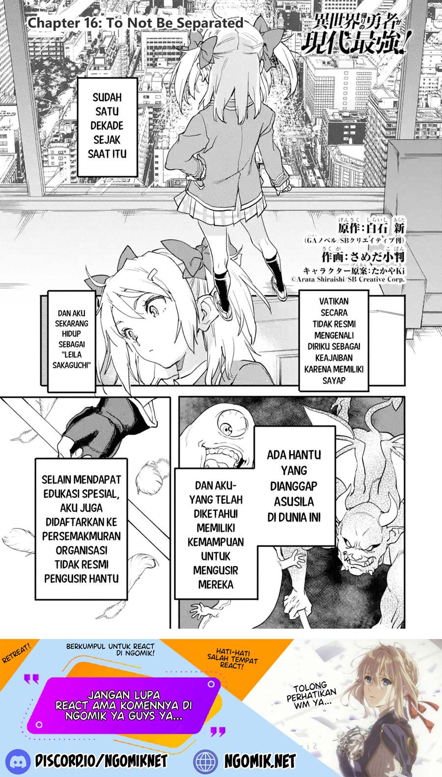Baca The Hero Who Returned Remains the Strongest in the Modern World Chapter 16.1 Gambar 2