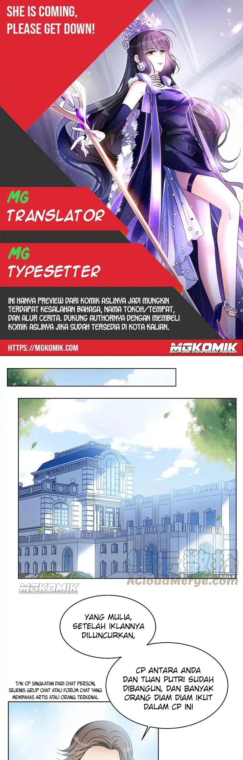 Baca Komik She Is Coming, Please Get Down! Chapter 67.3 Gambar 1