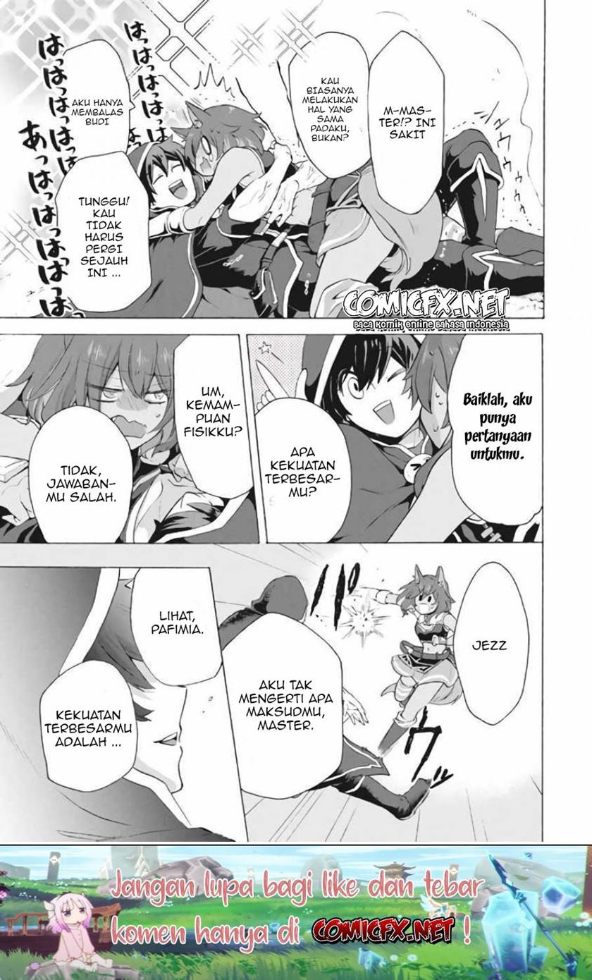 “Kukuku… He is the weakest of the Four Heavenly Monarchs.” I was dismissed from my job but somehow I became the master of a hero and a holy maiden. Chapter 07.1 Gambar 4