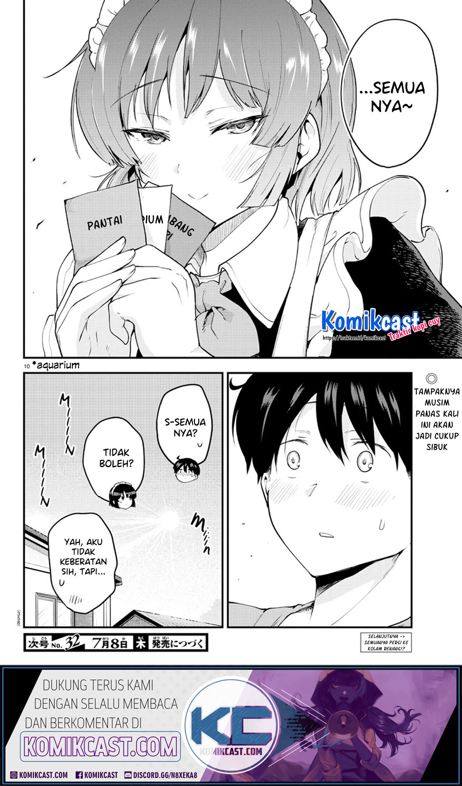 Meika-san Can’t Conceal Her Emotions Chapter 72 Gambar 11