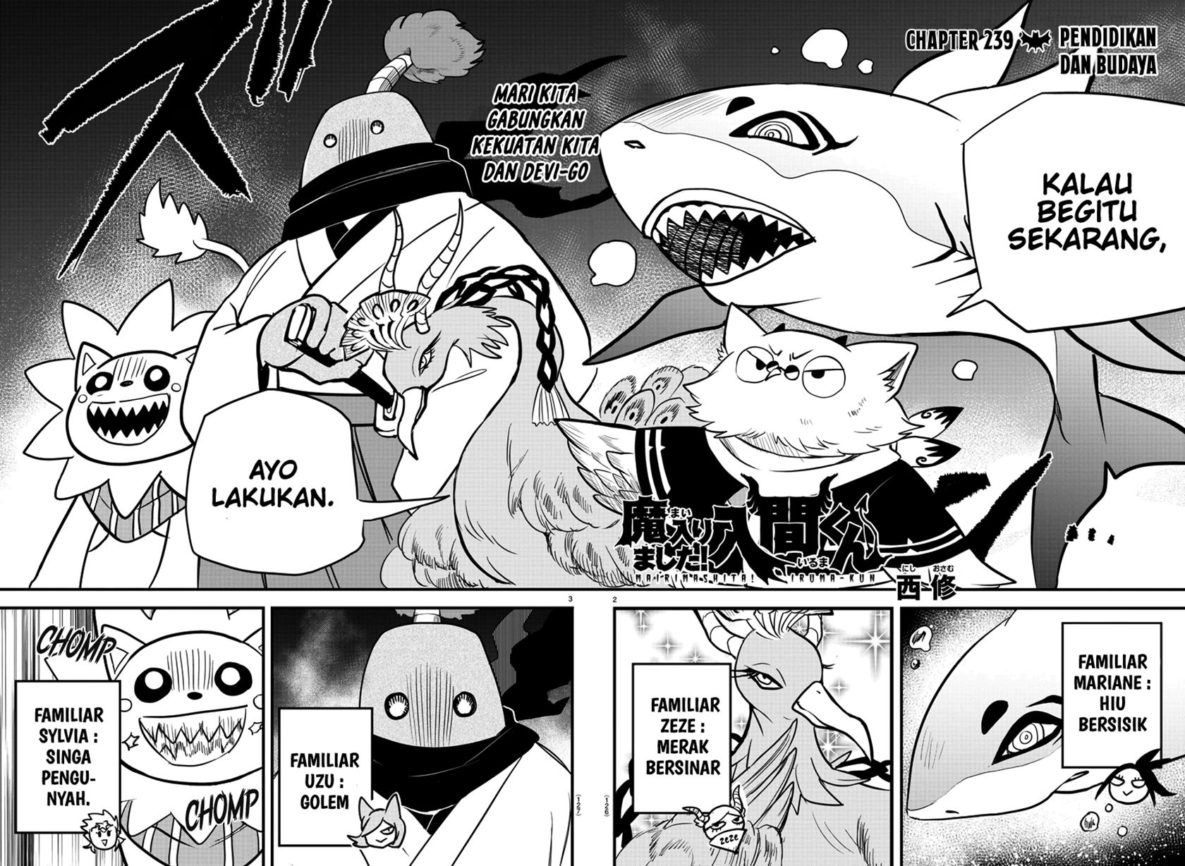 Baca Mairimashita! Iruma-kun Chapter 239 Gambar 2
