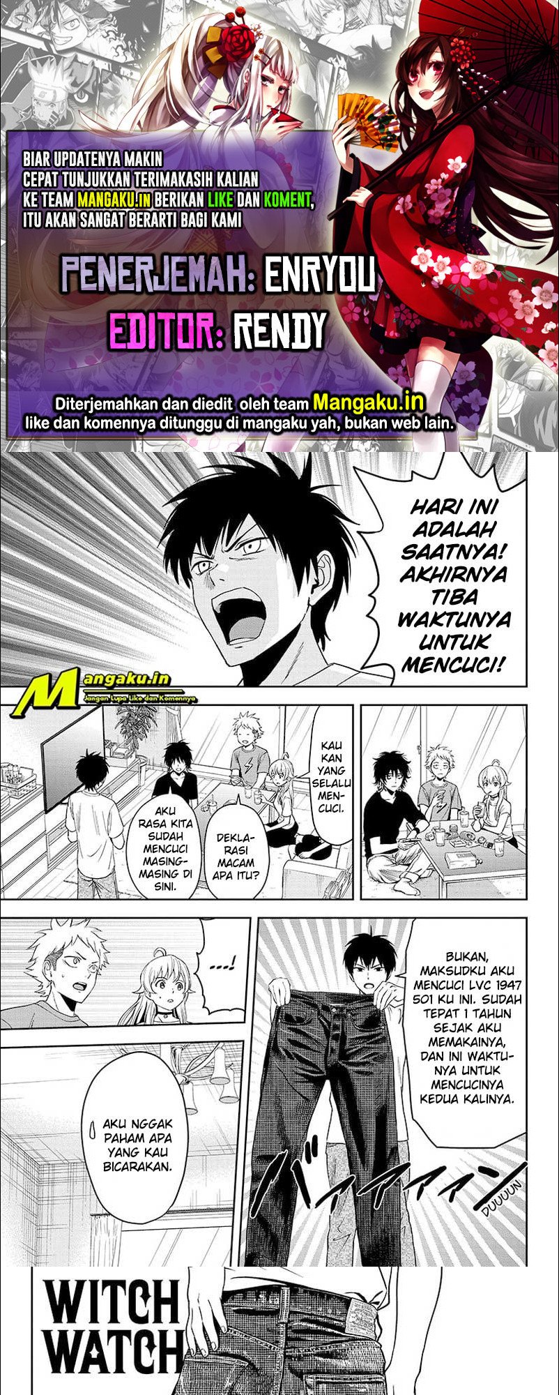 Baca Komik Witch Watch Chapter 50 Gambar 1