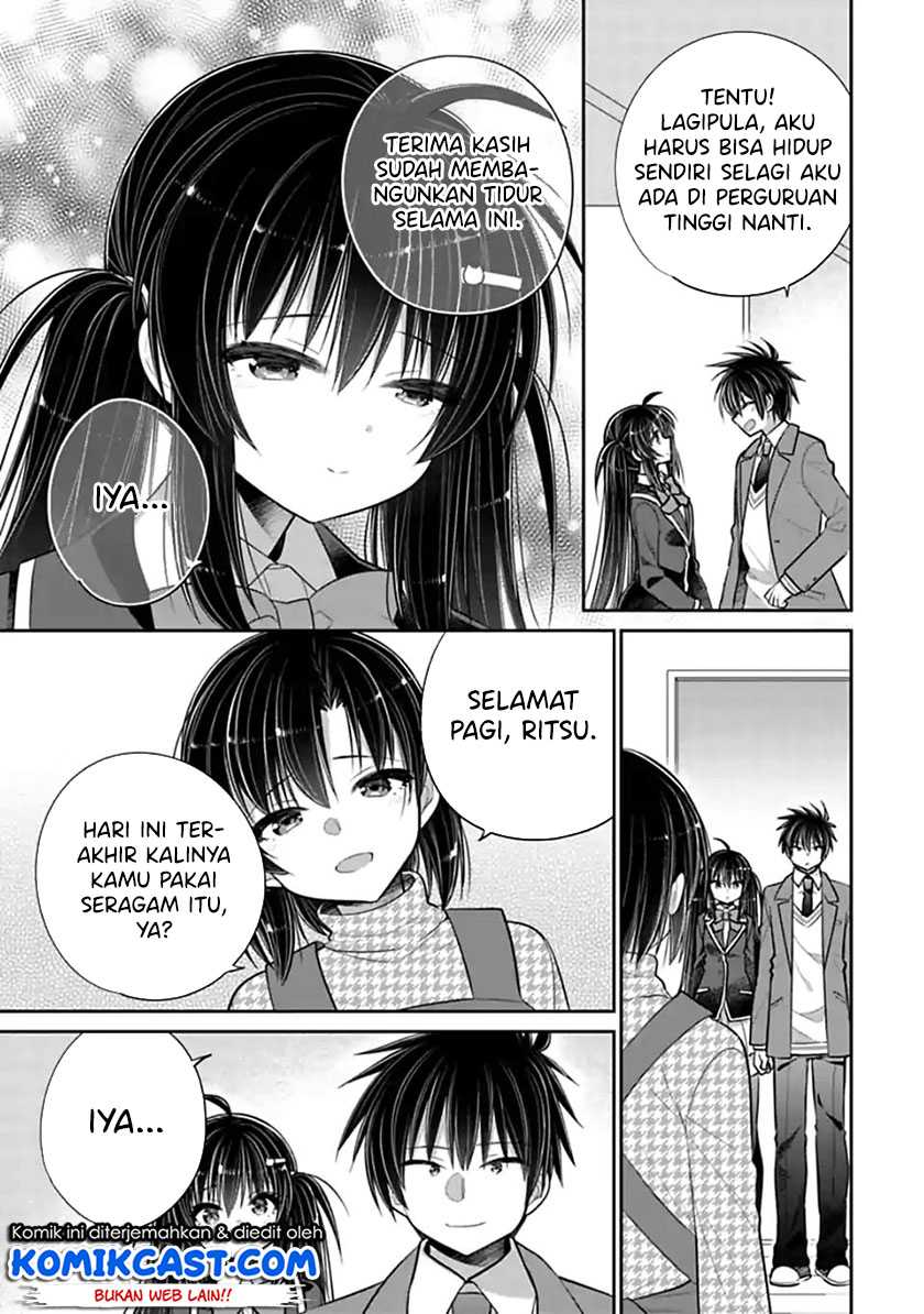 Siscon Ani to Brocon Imouto ga Shoujiki ni Nattara Chapter 47 Gambar 7