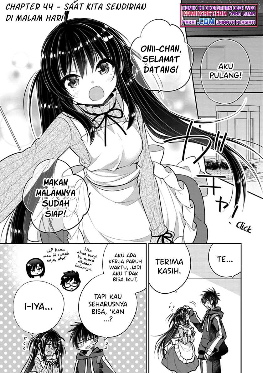 Baca  Siscon Ani to Brocon Imouto ga Shoujiki ni Nattara Chapter 44 Gambar 2