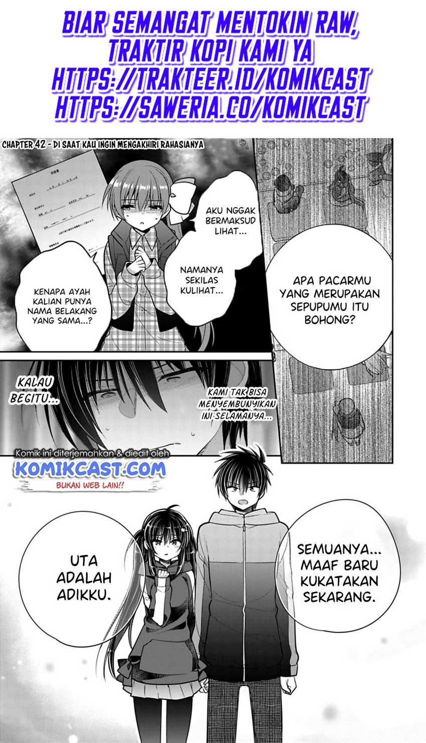 Baca Siscon Ani to Brocon Imouto ga Shoujiki ni Nattara Chapter 42 Gambar 2