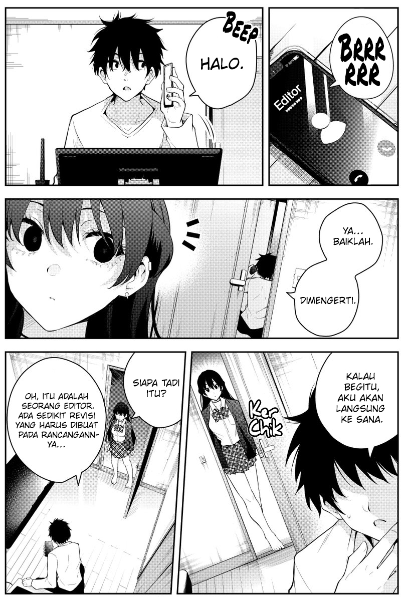 Baca Komik Mishiranu Joshikousei ni Kankensareta Mangaka no Hanashi Chapter 38 Gambar 1