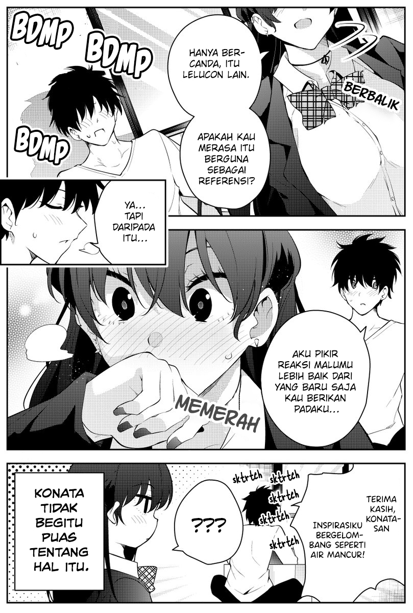Mishiranu Joshikousei ni Kankensareta Mangaka no Hanashi Chapter 38 Gambar 4
