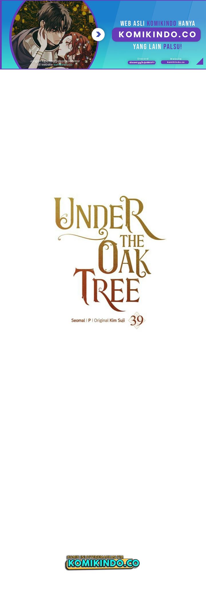 Baca Manhwa Under the Oak Tree Chapter 39 Gambar 2