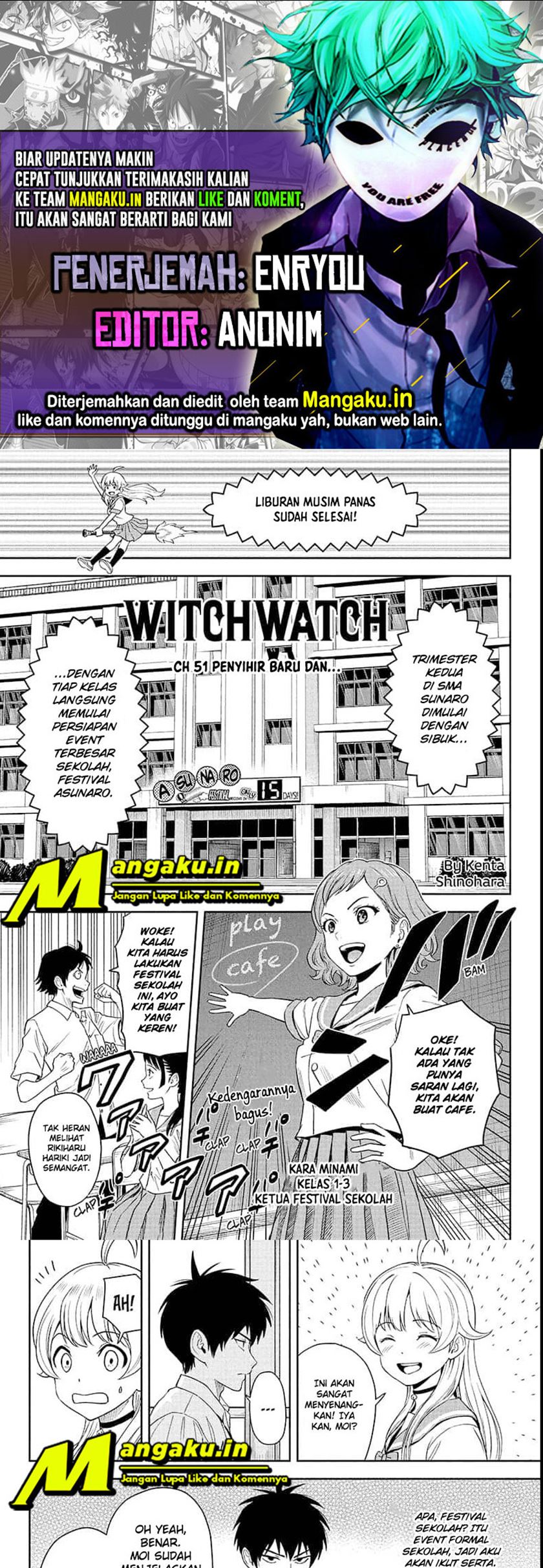 Witch Watch Chapter 51 1