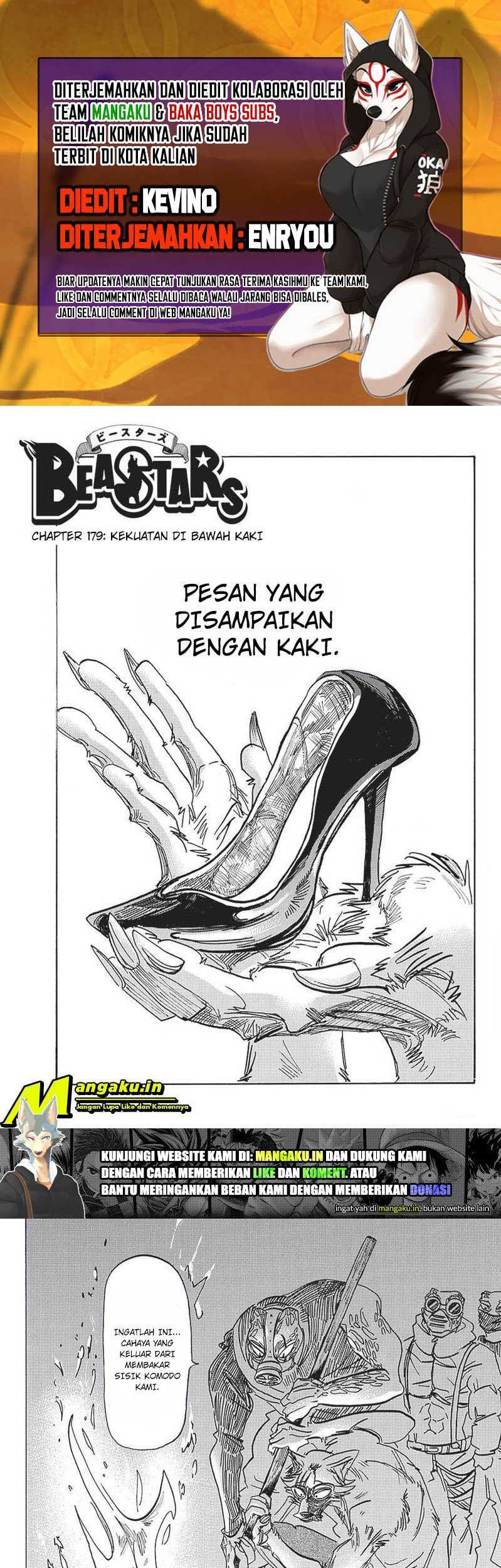 Baca Komik Beastars Chapter 179 Gambar 1