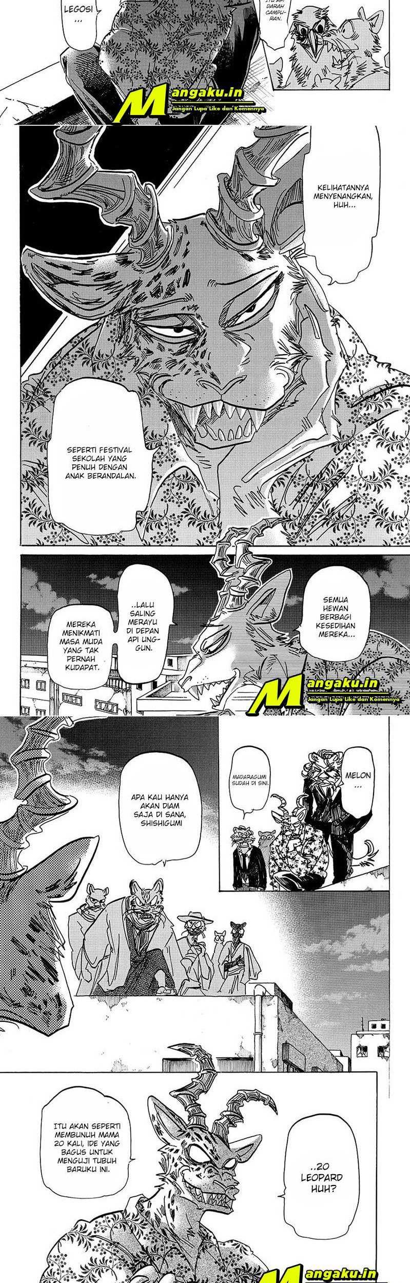 Beastars Chapter 179 Gambar 3