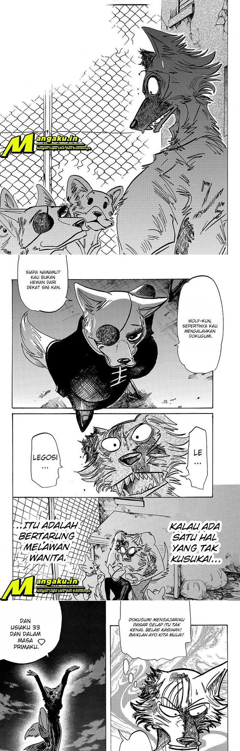 Beastars Chapter 179 Gambar 5
