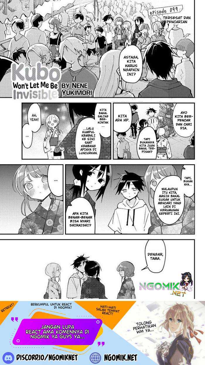 Baca  Kubo-san wa Boku (Mobu) wo Yurusanai Chapter 99 Gambar 2