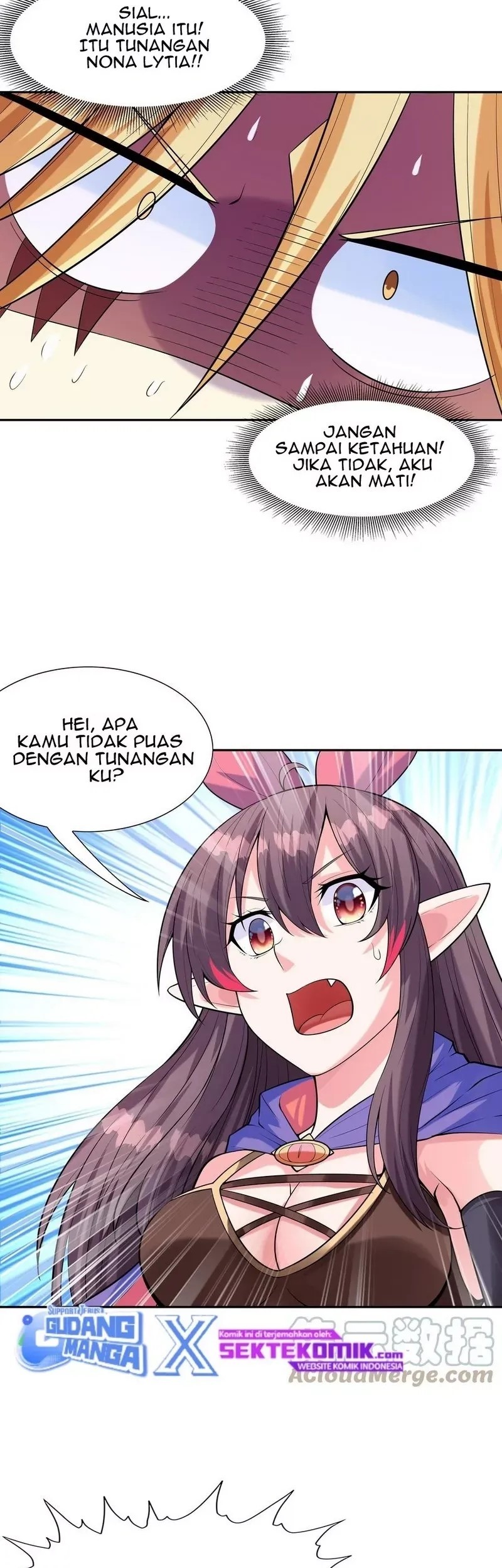 My Harem Is Entirely Female Demon Villains Chapter 38 Gambar 29