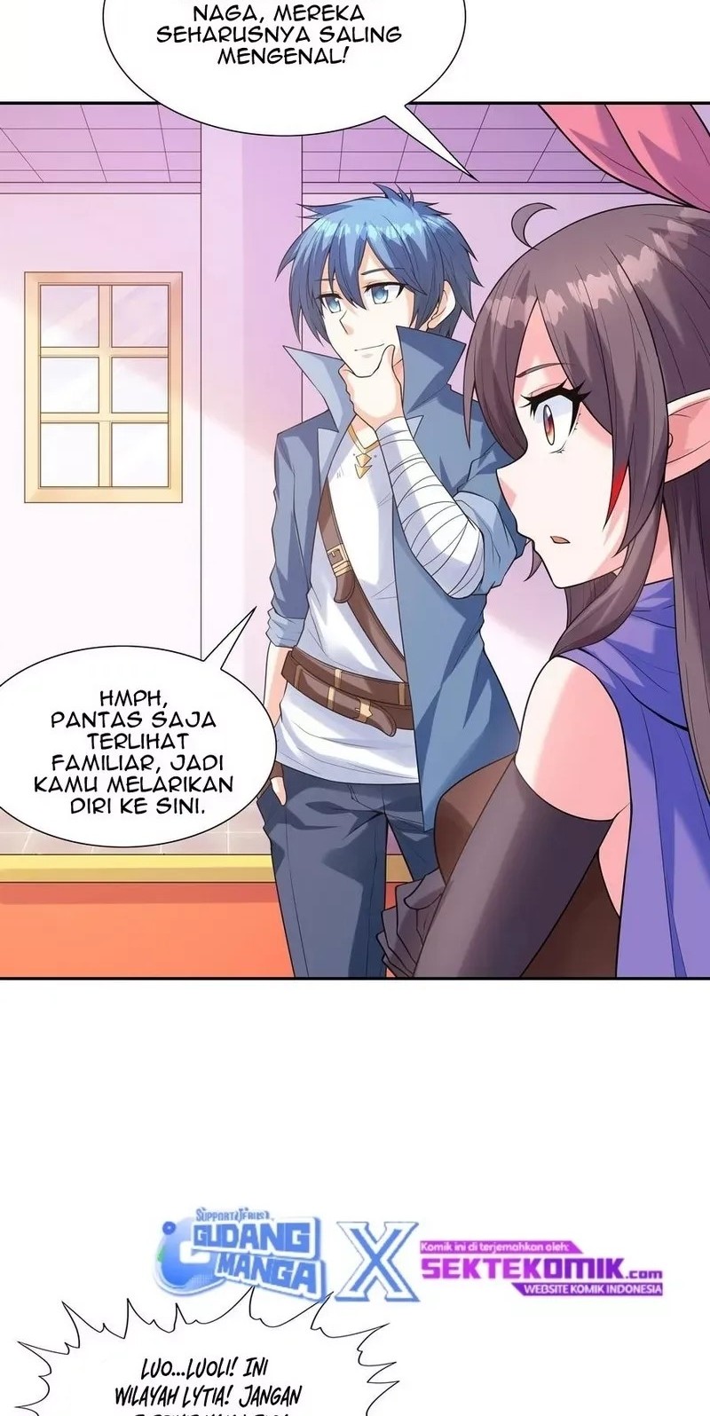 My Harem Is Entirely Female Demon Villains Chapter 38 Gambar 33