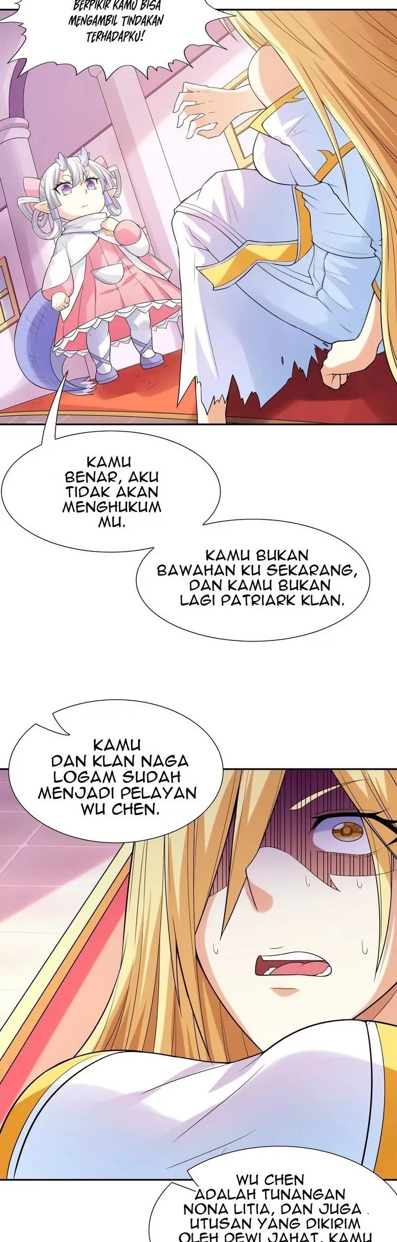 My Harem Is Entirely Female Demon Villains Chapter 38 Gambar 34