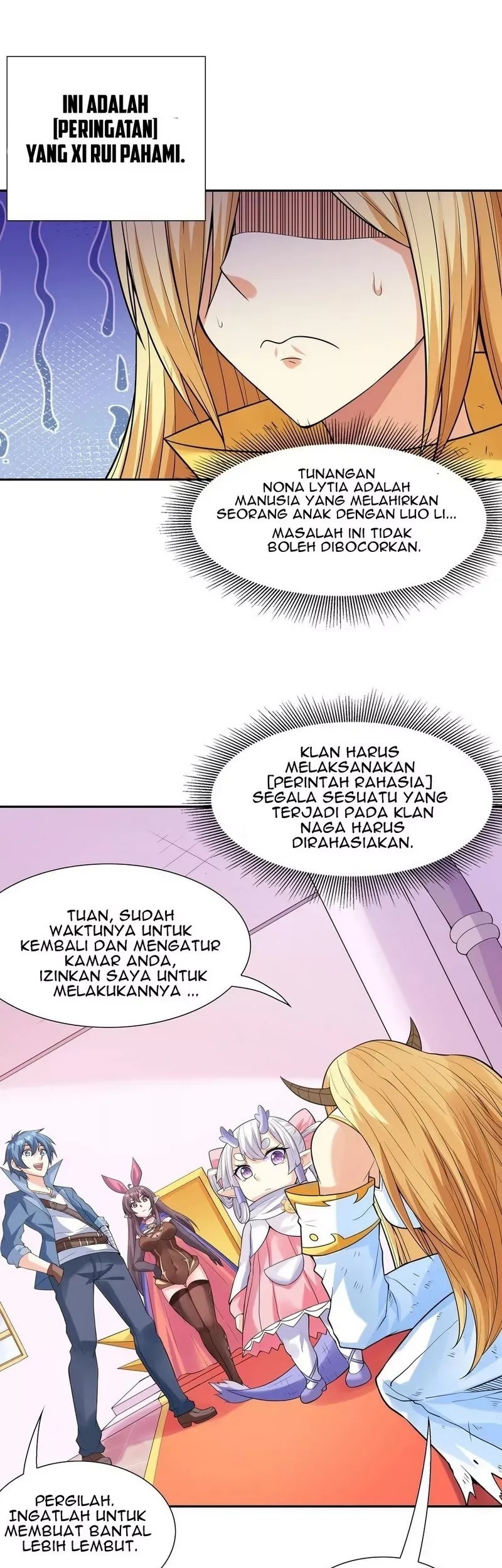 My Harem Is Entirely Female Demon Villains Chapter 38 Gambar 37