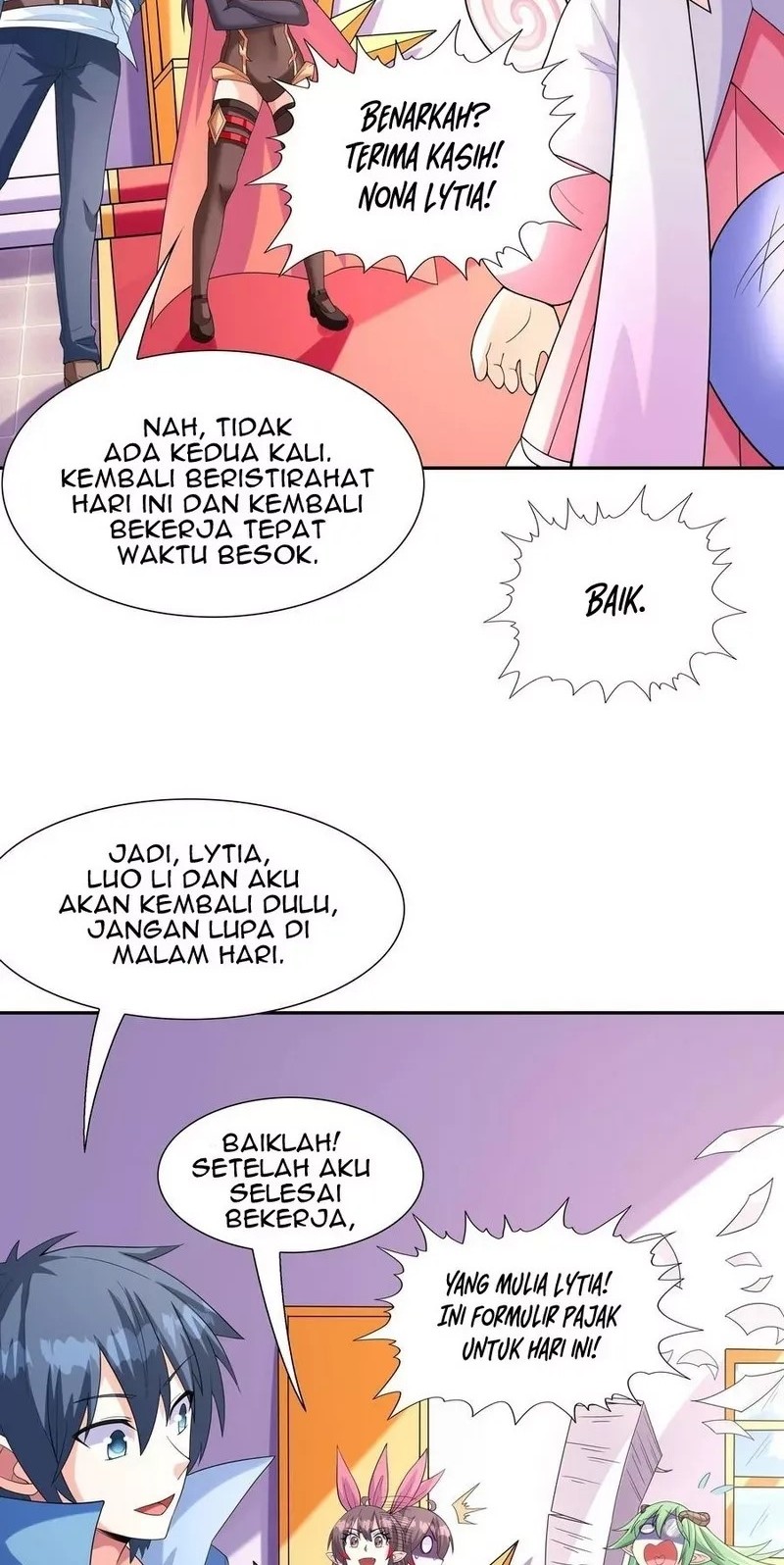 My Harem Is Entirely Female Demon Villains Chapter 38 Gambar 45