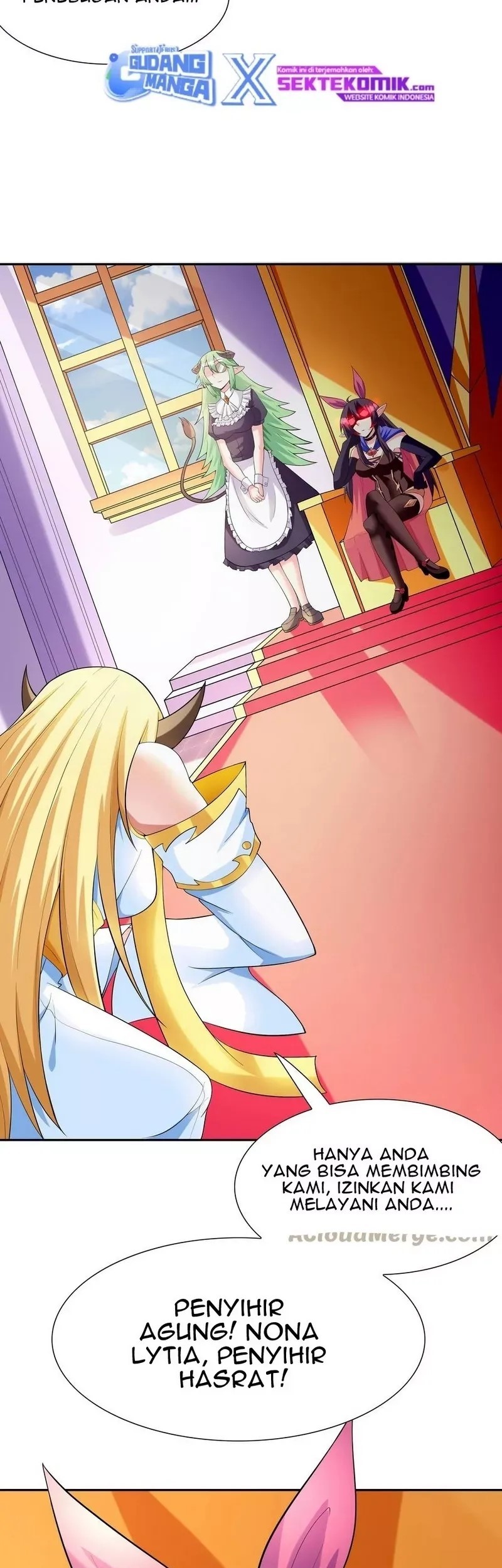 My Harem Is Entirely Female Demon Villains Chapter 37 Gambar 42