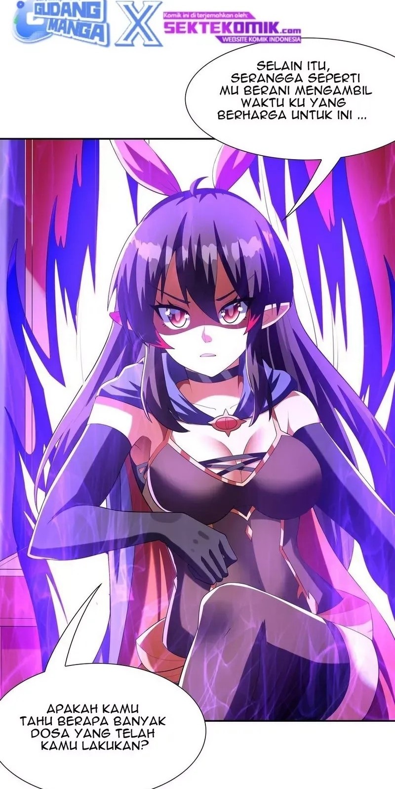My Harem Is Entirely Female Demon Villains Chapter 37 Gambar 46