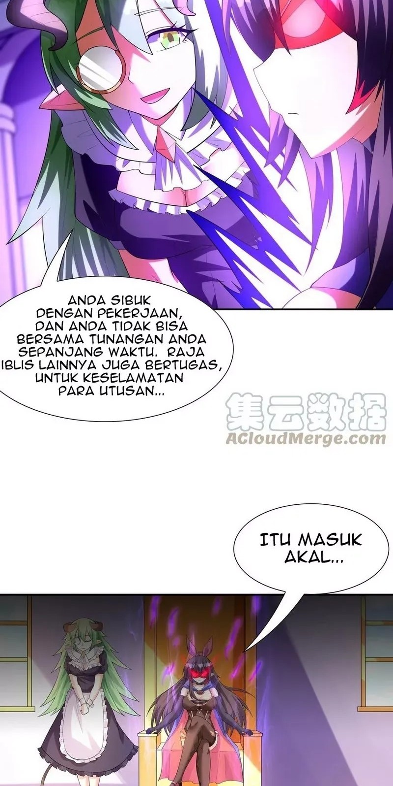 My Harem Is Entirely Female Demon Villains Chapter 37 Gambar 48