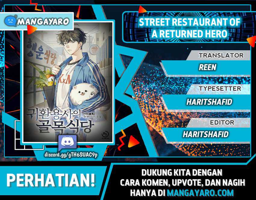 Baca Komik The Returning Warrior’s Alley Restaurant Chapter 07.2 Gambar 1