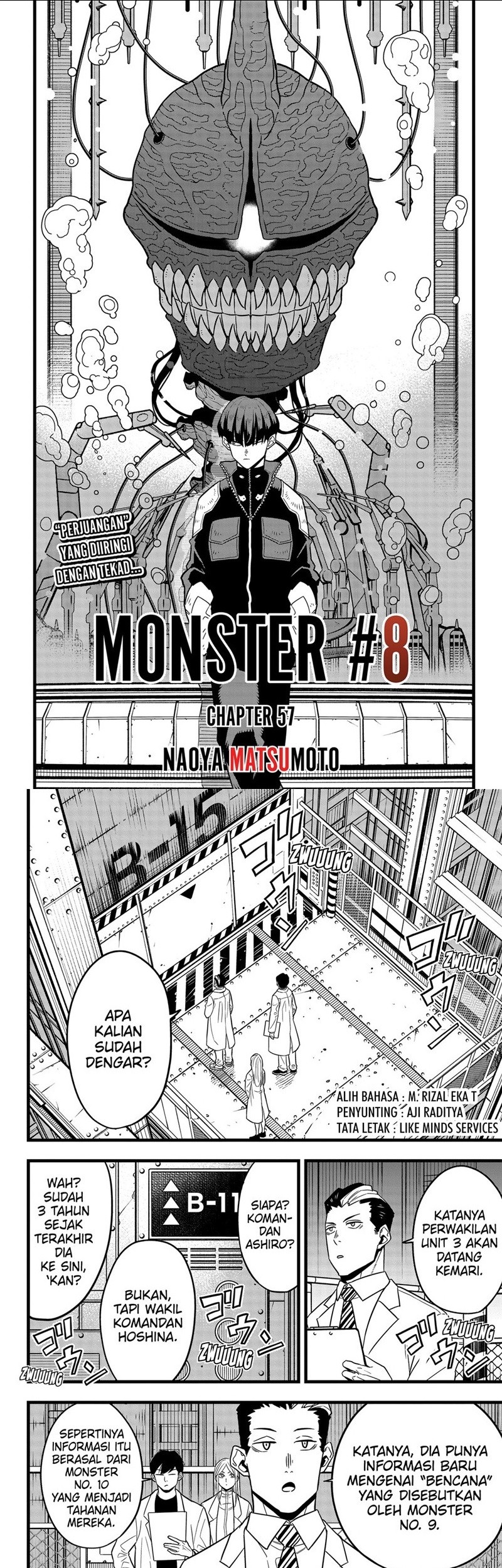 Baca Komik 8Kaijuu Chapter 57 Gambar 1