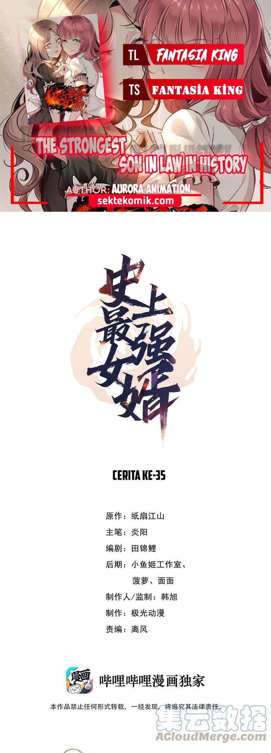 Baca Komik The Strongest Son in Law in History Chapter 35 Gambar 1