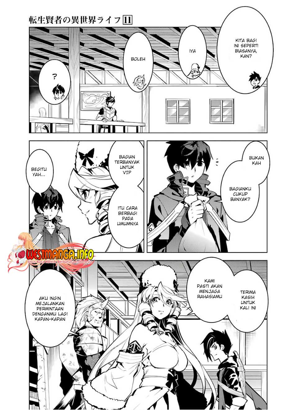 Tensei Kenja no Isekai Raifu Chapter 33 Gambar 54