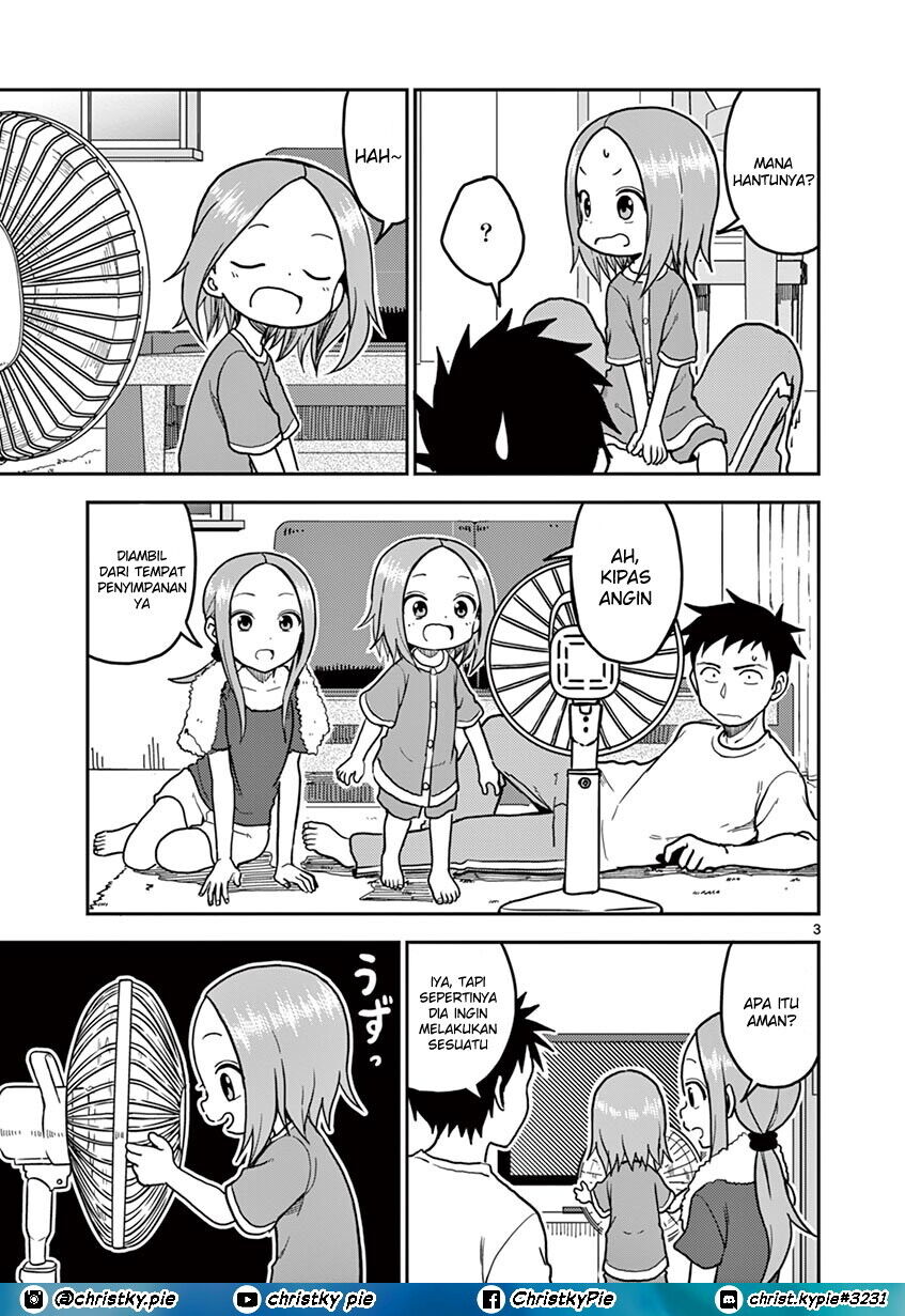Karakai Jouzu no (Moto) Takagi-san Chapter 104 Gambar 3