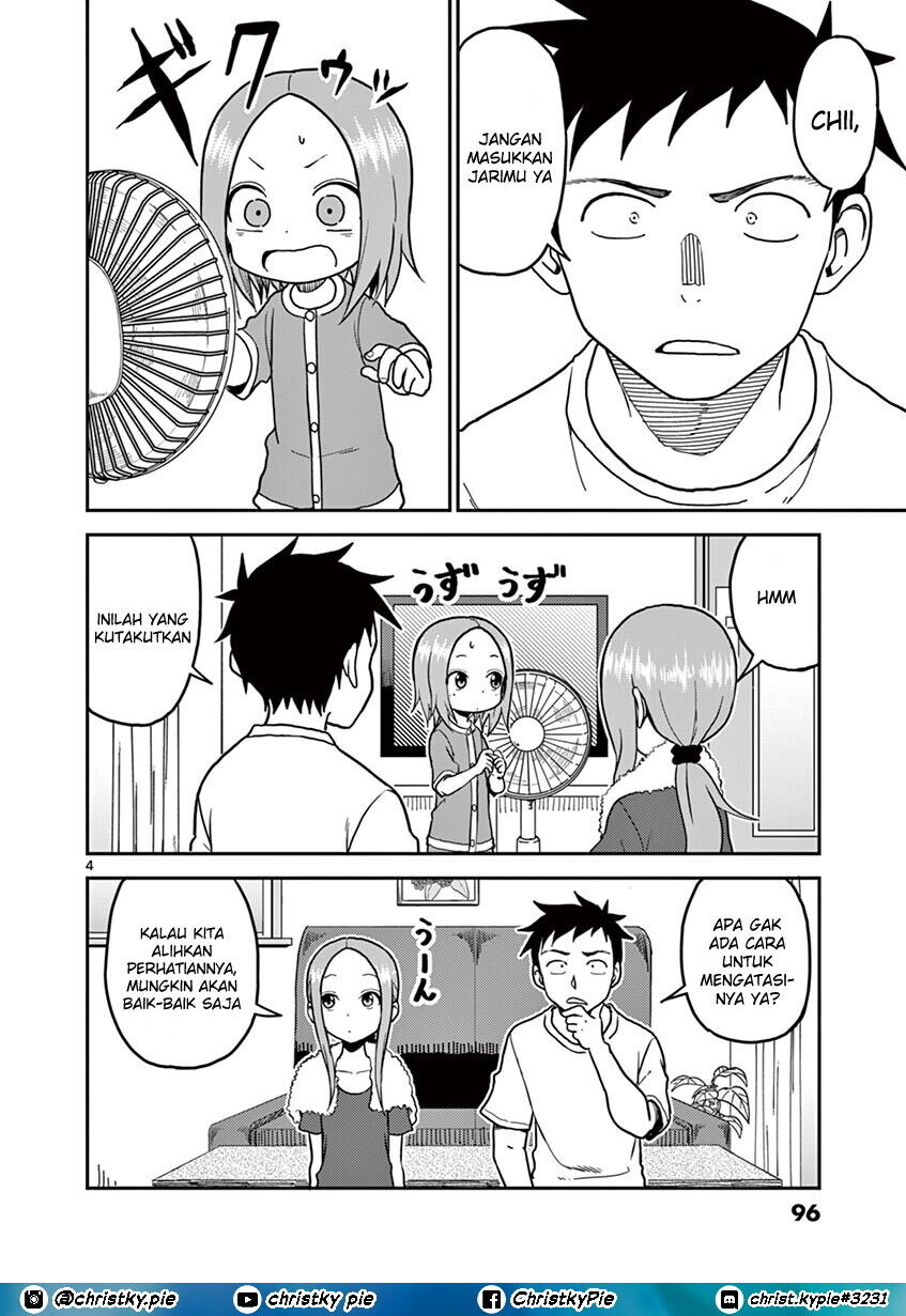 Karakai Jouzu no (Moto) Takagi-san Chapter 104 Gambar 4