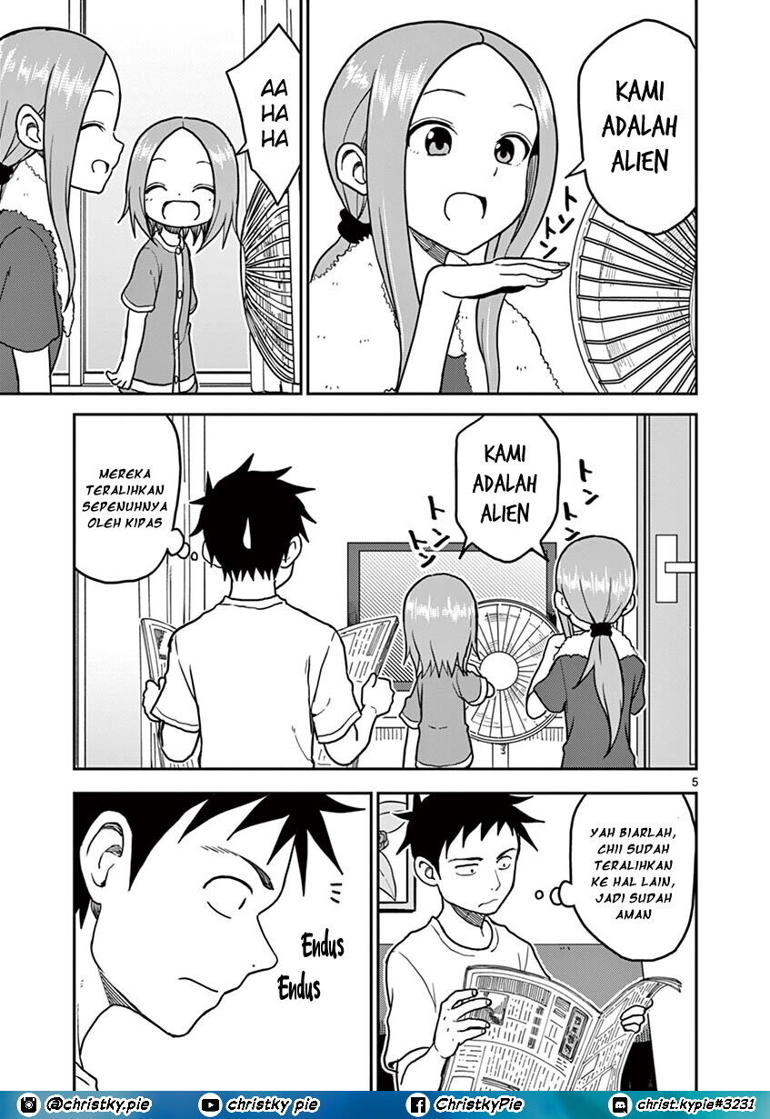 Karakai Jouzu no (Moto) Takagi-san Chapter 104 Gambar 5